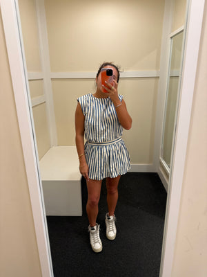 It's A Vibe Bubble Skirt Set