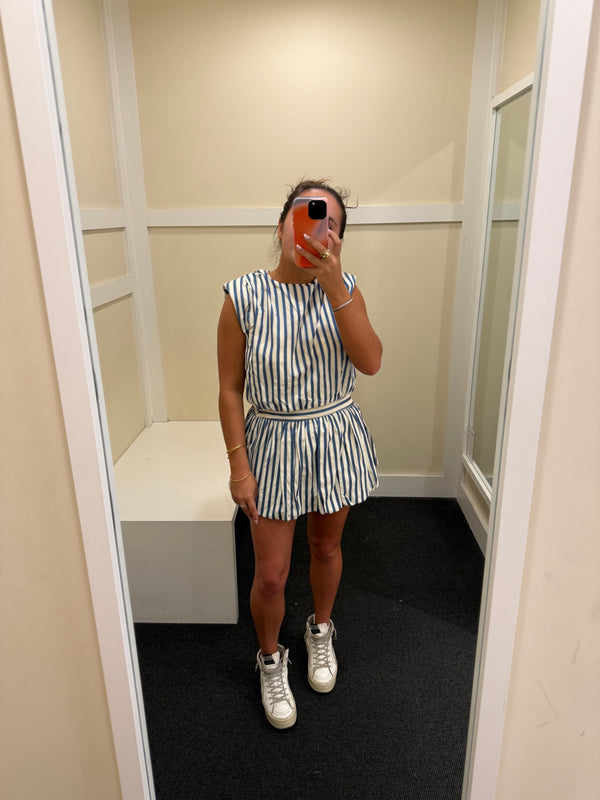 It's A Vibe Bubble Skirt Set