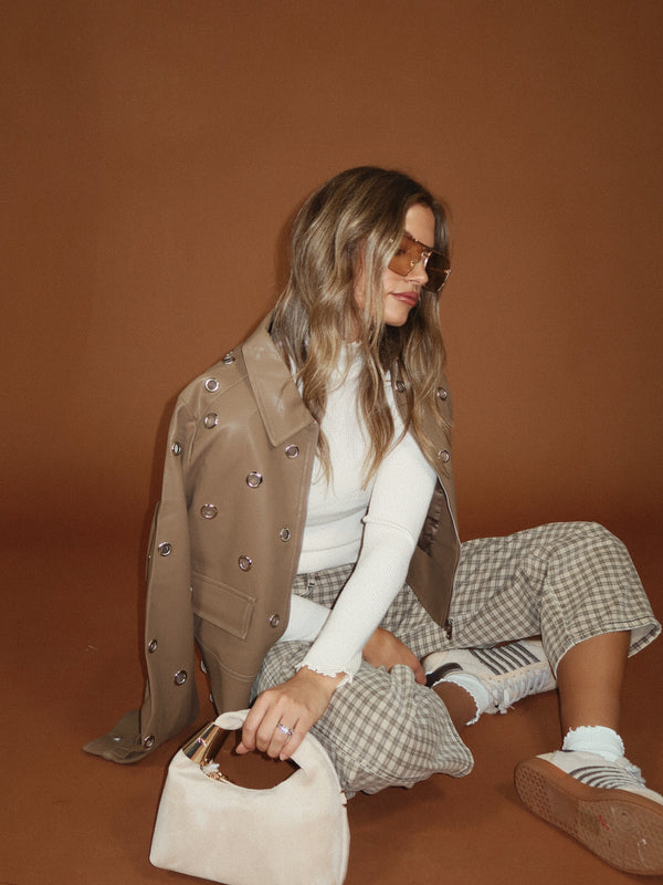 Aaron Grommet Leather Jacket