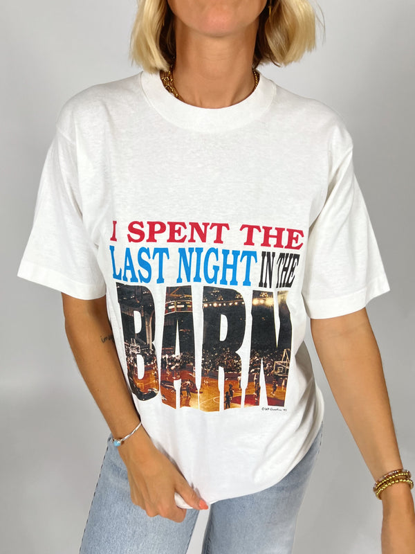 Last Night In The Barn Vintage Tee