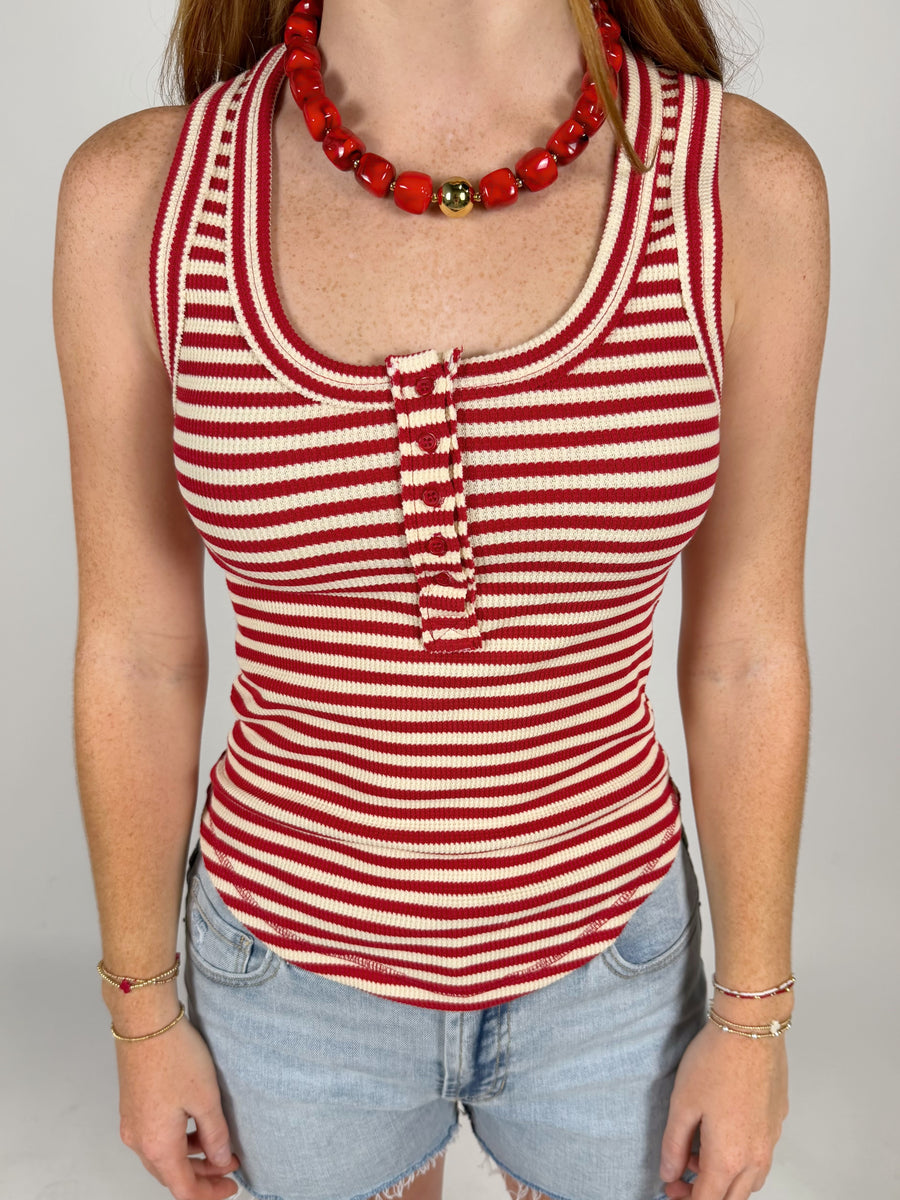 First Pick Stripe Tank