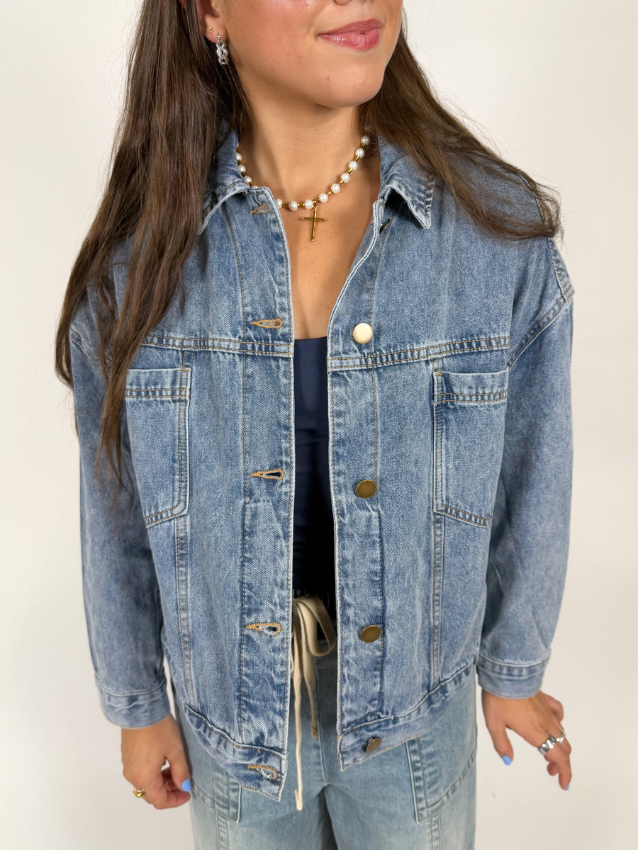 Mickey Trucker Denim Jacket
