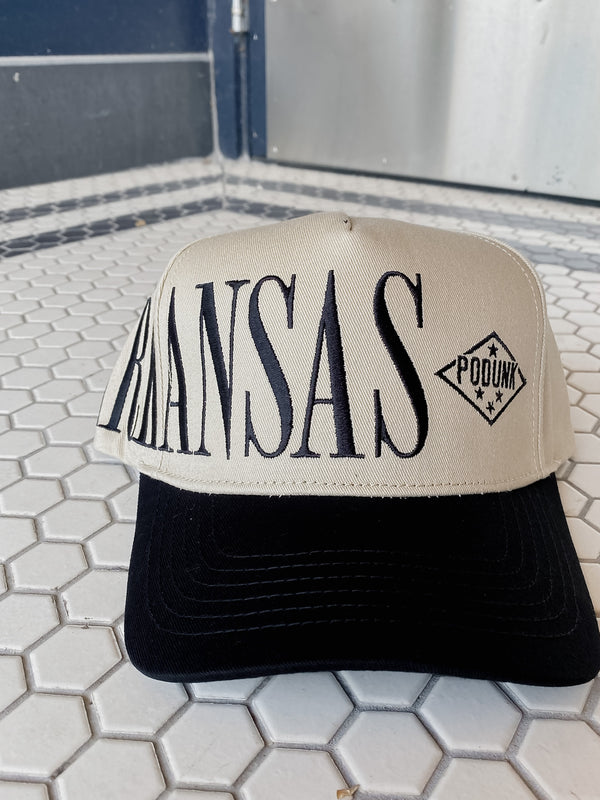 Podunk ARKANSAS Tan/Black