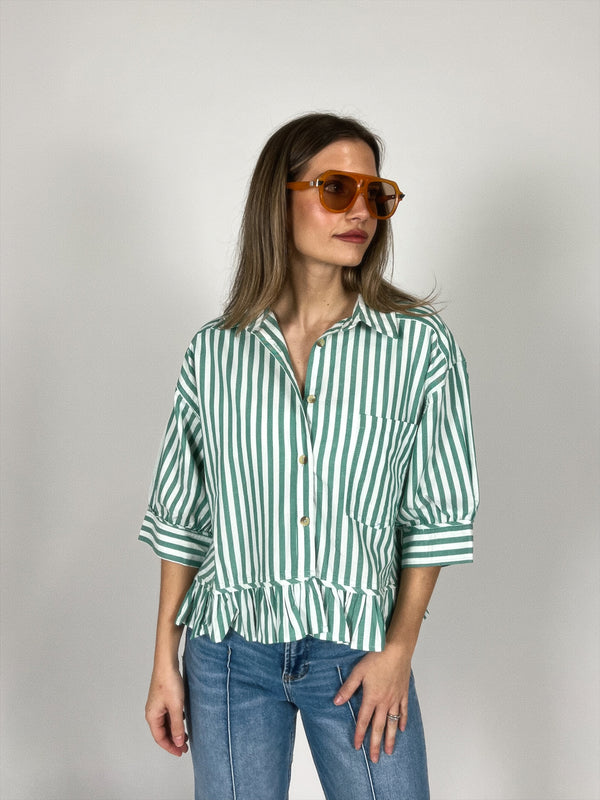 Greenlight Stripe Blouse