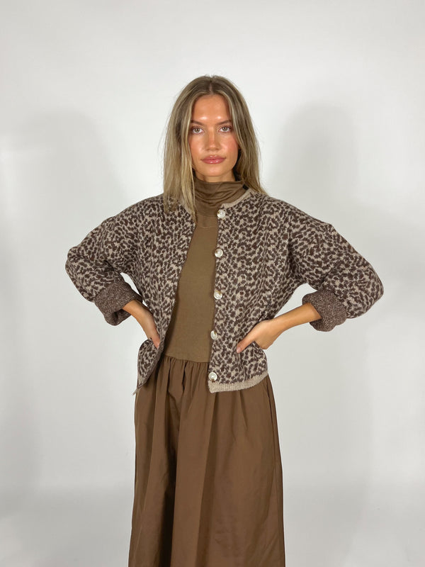 Cool Girl Leopard Cardigan