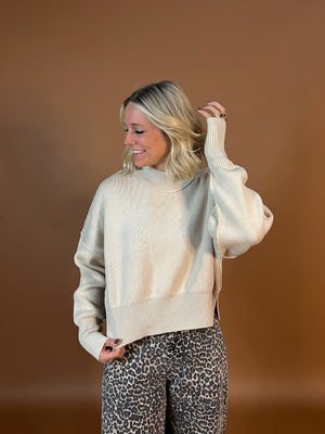 Wear Anywhere Mock Neck Sweater