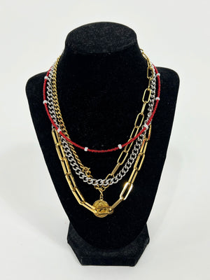 Razorback Beaded Necklaces