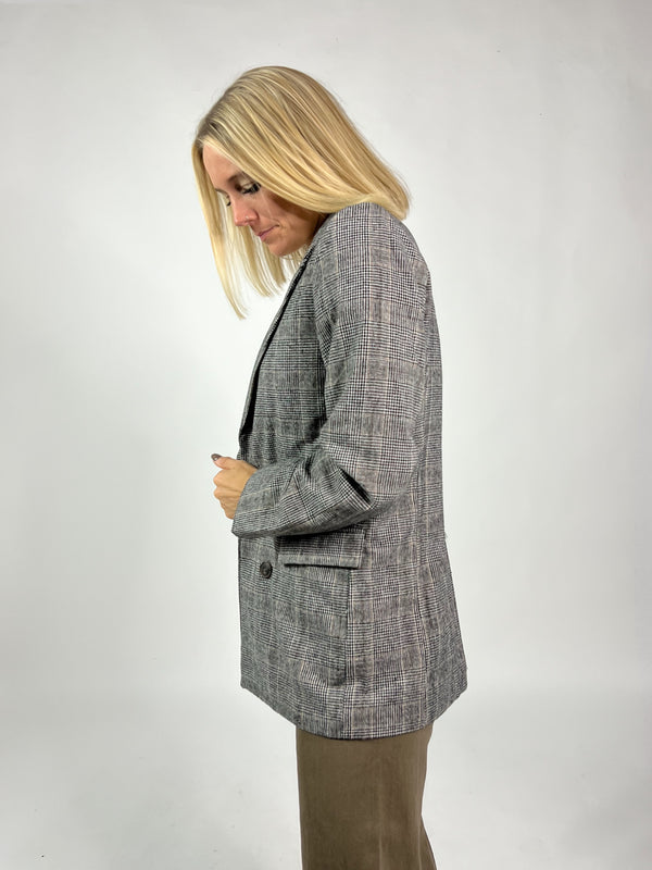 Sleek n Chic Plaid Blazer