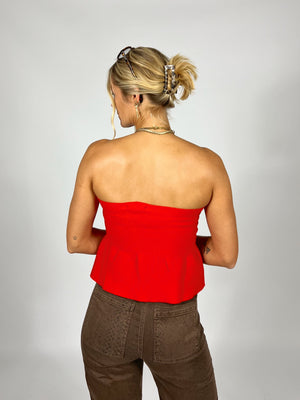 First Crush Strapless Top