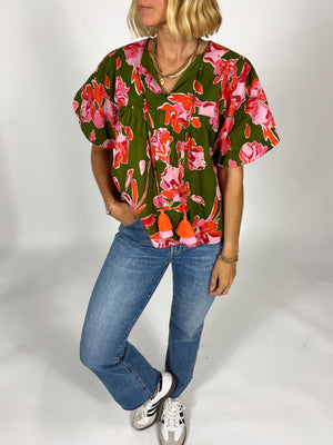 Joy Floral Blouse