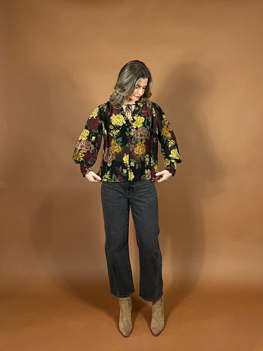 Amber Bloom Blouse