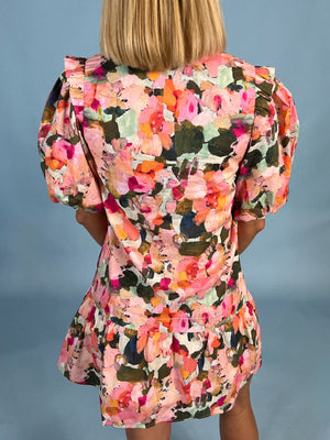 Painted Garden Multicolor Dress