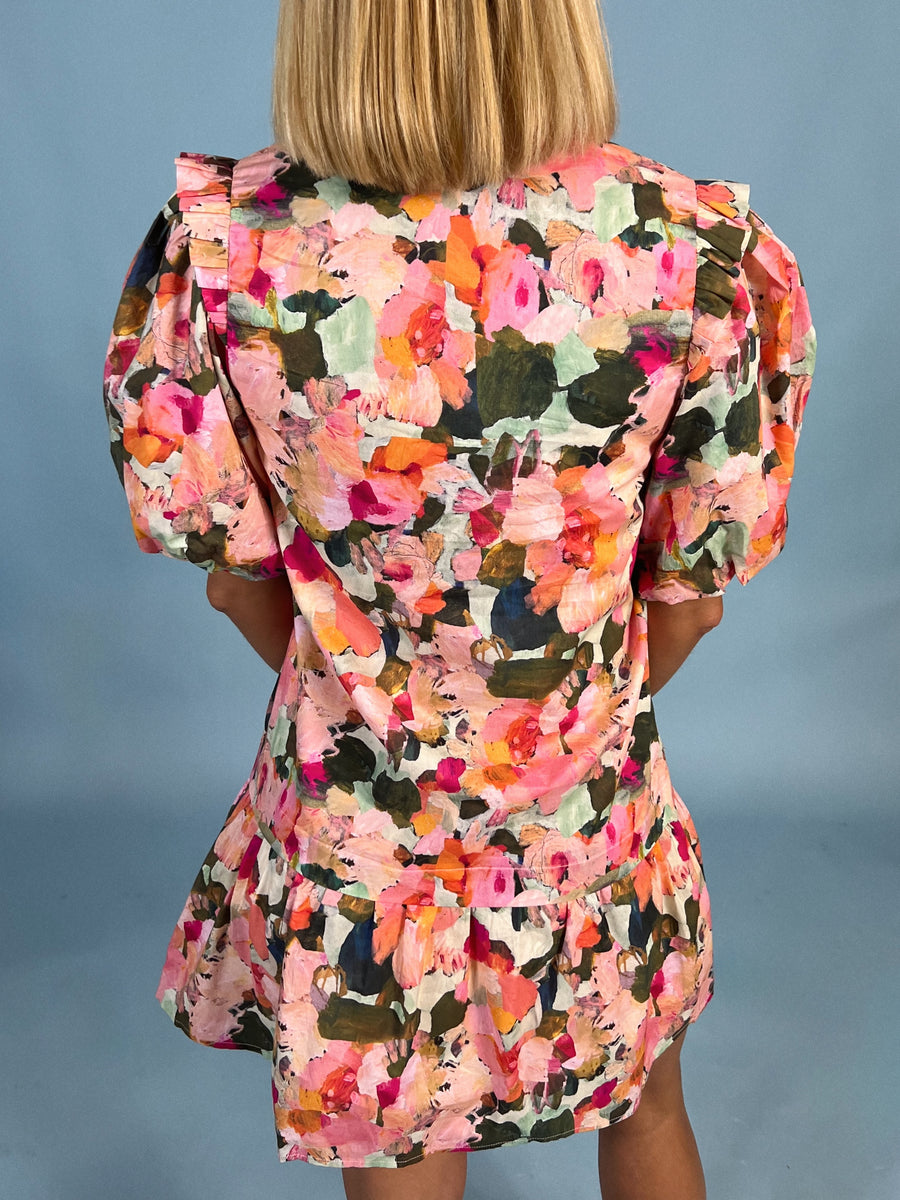 Painted Garden Multicolor Dress