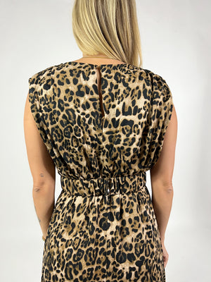 Mystical Leopard Maxi Dress