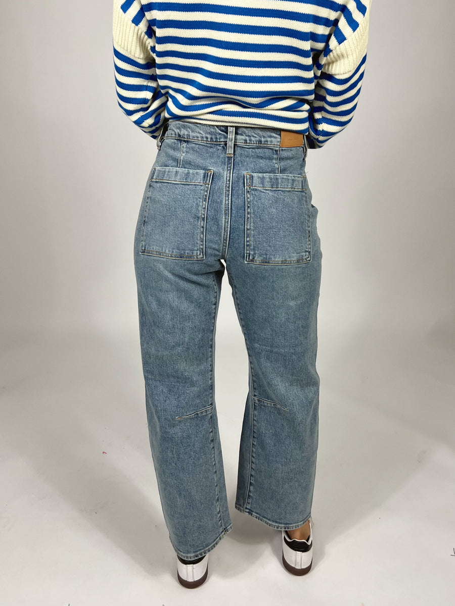 Lasso Barrel Leg Denim | Waikiki