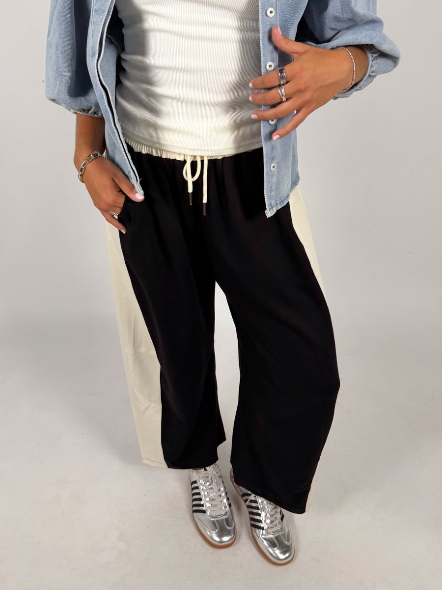 Cloud Knit Barrel Leg Lounge Pant