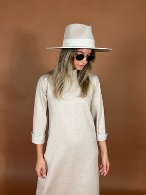 Frame Mockneck Sweater Dress