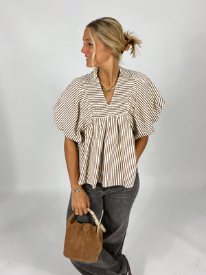 Laurel Stripe Blouse