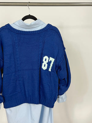 Campus 87 Knit Sweater