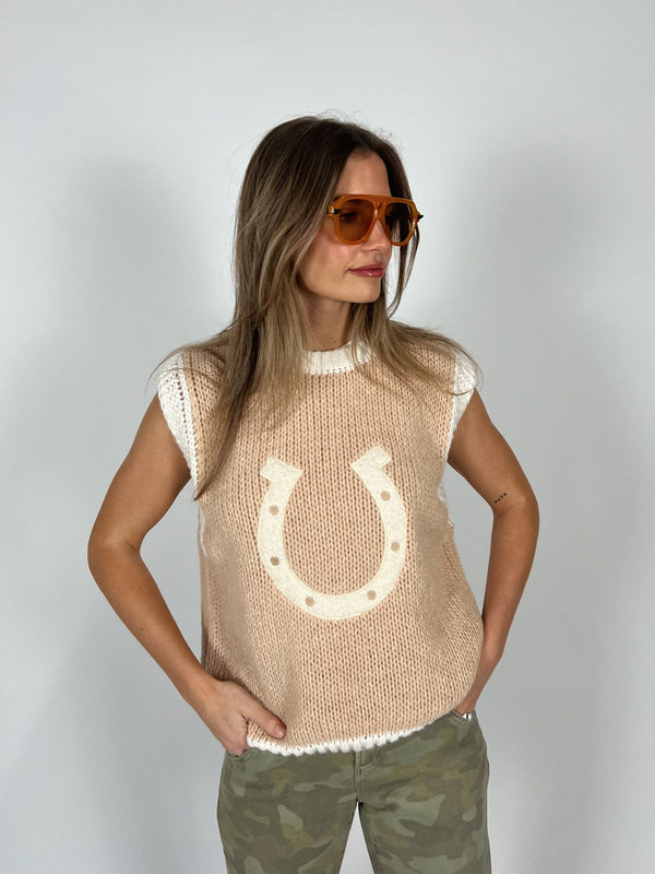 Lucky You Horseshoe Vest