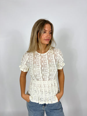 Annabell Lace Top