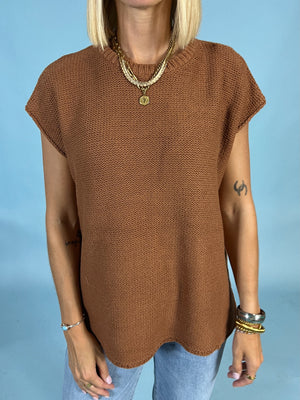 Kit Sweater Cap Sleeve