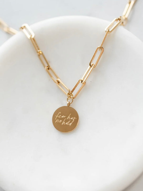 Fear Has No Hold Necklace