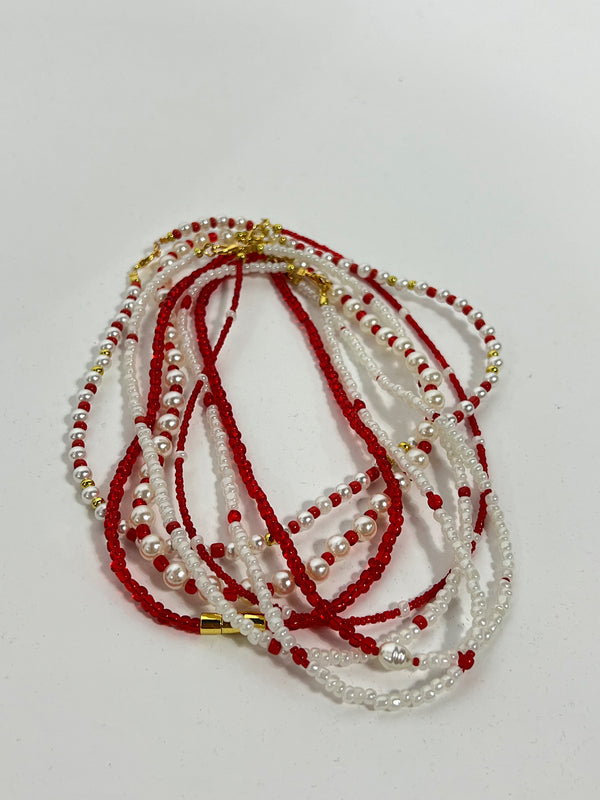 Razorback Beaded Necklaces