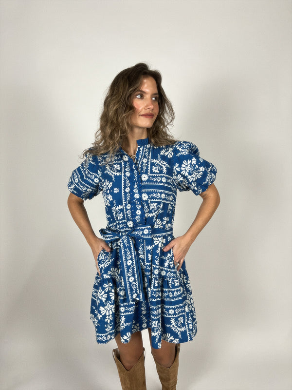 Bandana Girl Mini Dress