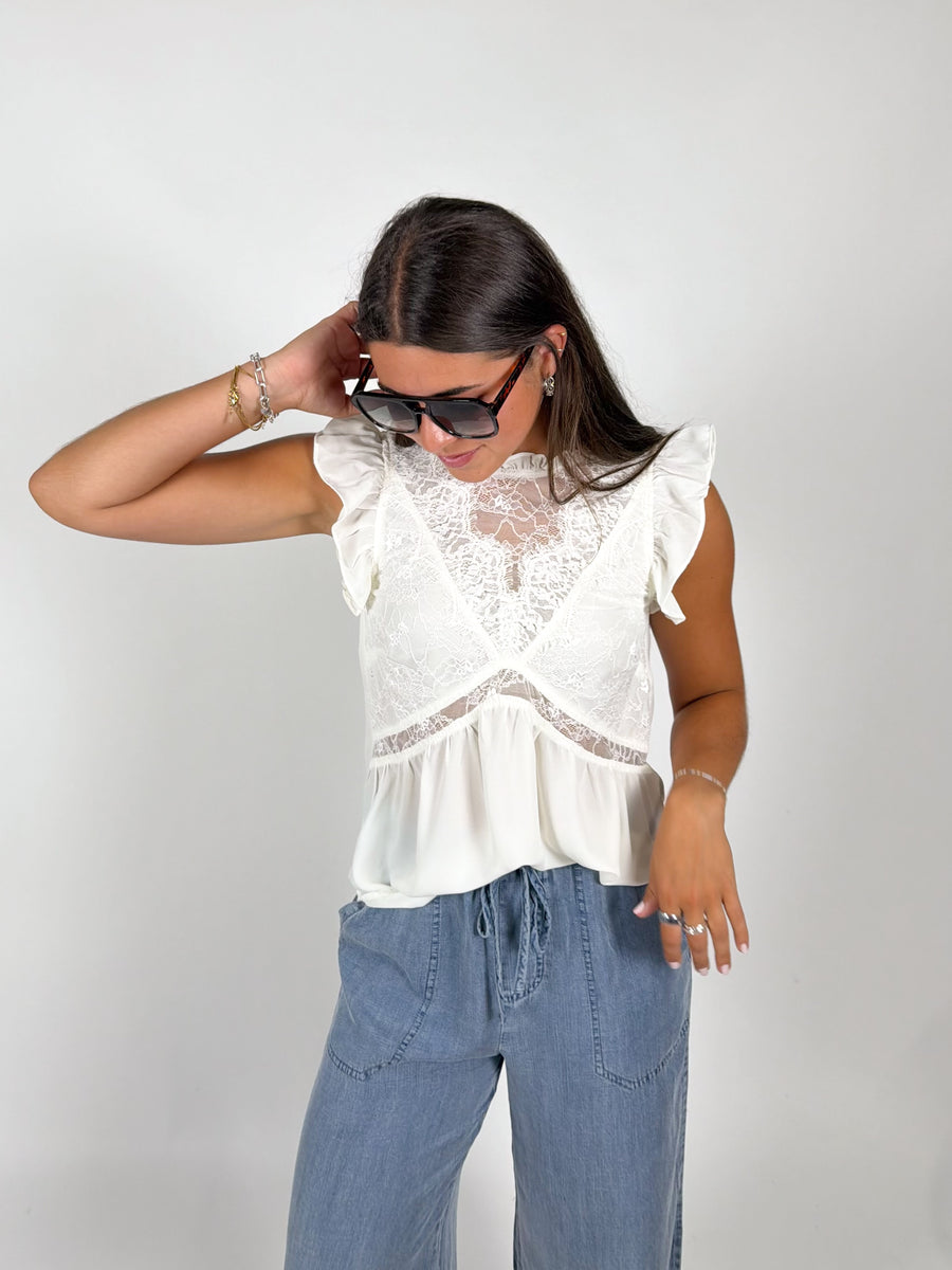 Sunday Best Lace Tank