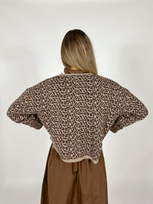 Cool Girl Leopard Cardigan