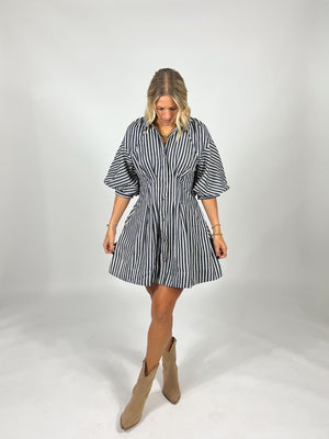 Stripe Scene Mini Dress