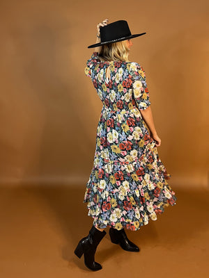 Fiona Floral Dress