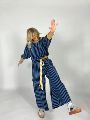 Stripes On Stripes Lounge Set