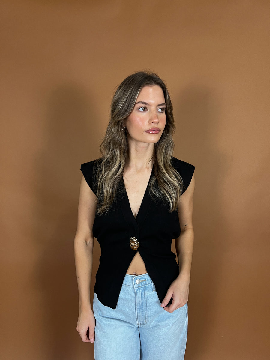 Goldie Knit Vest