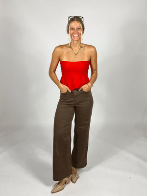 First Crush Strapless Top
