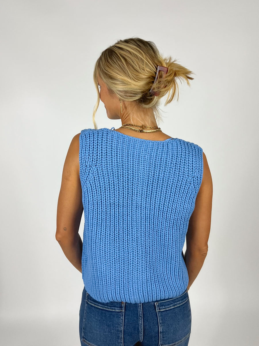 Ocean Row Sweater Tank
