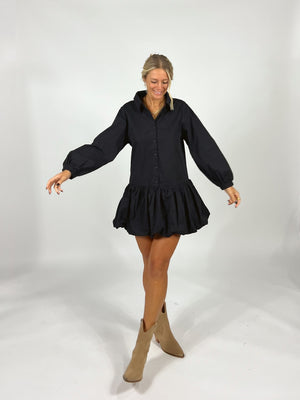 Blair Bubble Hem Mini Dress