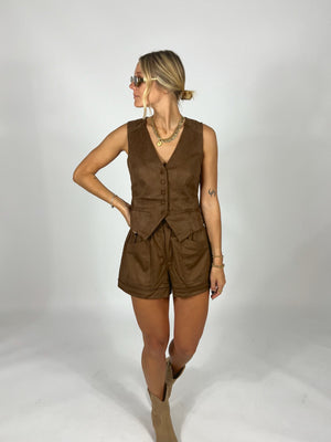 Something Suede Vest