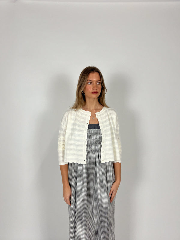 Wave Stitch Cardigan