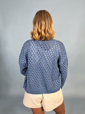 Sail Club Zip Up Sweater