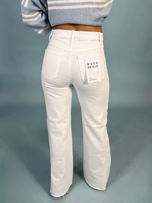 Far Out High Rise Wide Leg Jeans | Lamb