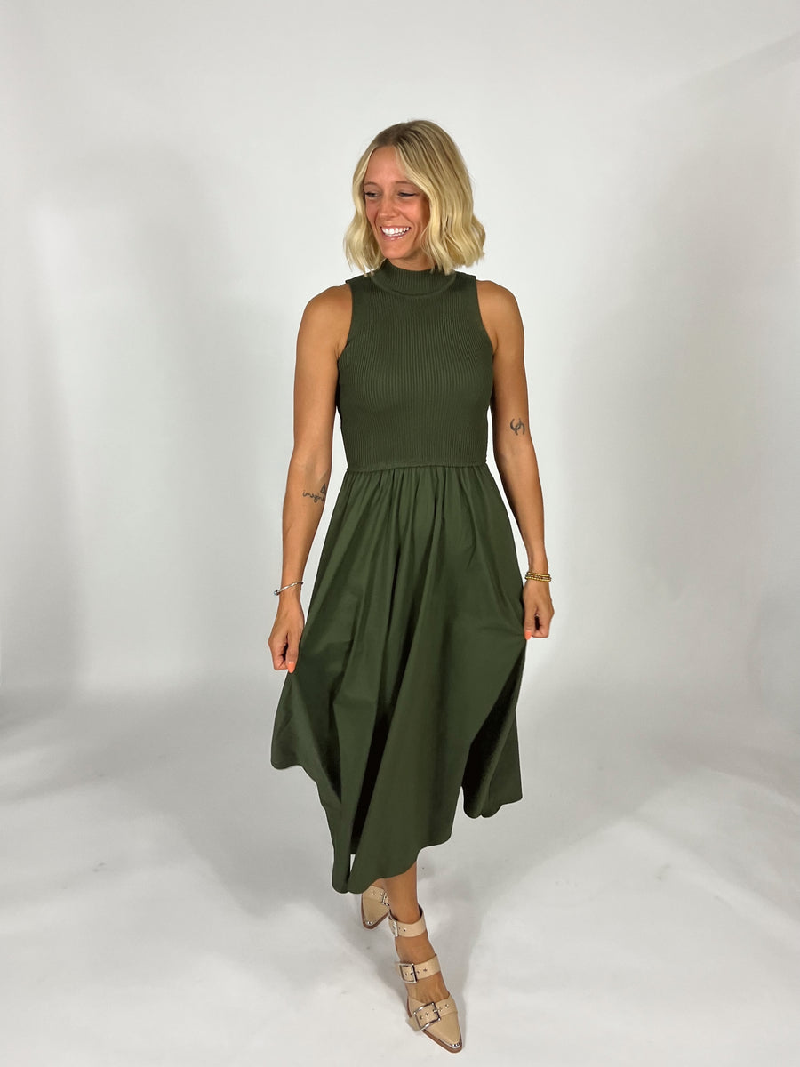 Olive Avenue Midi Dress