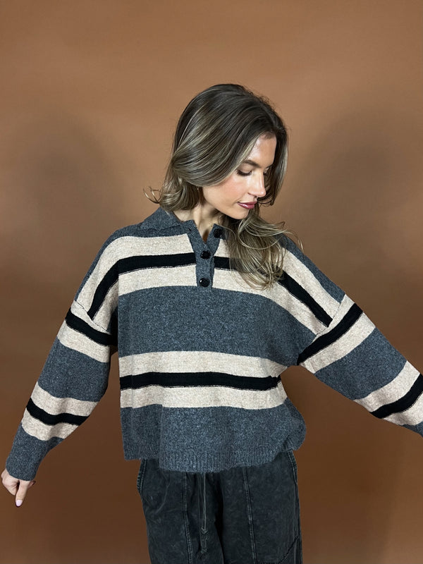 Study Break Collar Sweater