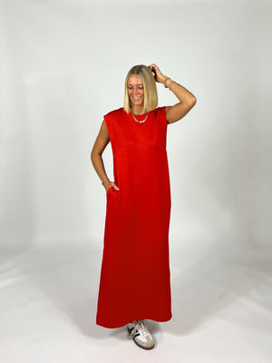 Split Second Jersey Knit Dress