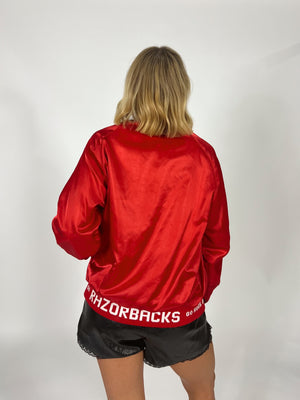 GO HOGS Nylon Vintage Bomber