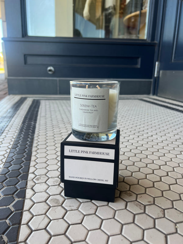 2 Wick Glass 8oz Candle