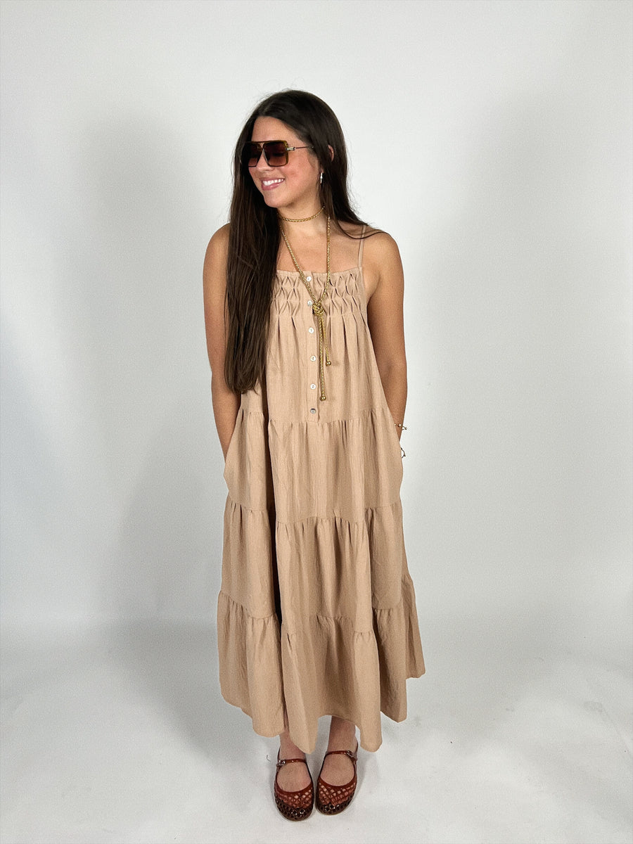 Easy Does It Black Maxi