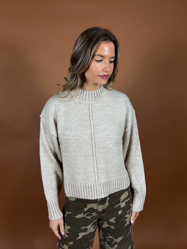 Hazel Paneled Sweater