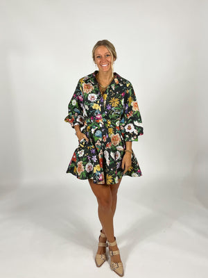 Bloom Service Belted Dress